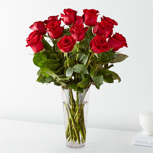 Long Stem Red Rose Bouquet – MARGARITA'S FLOWERS LLC, Pembroke Pines FL