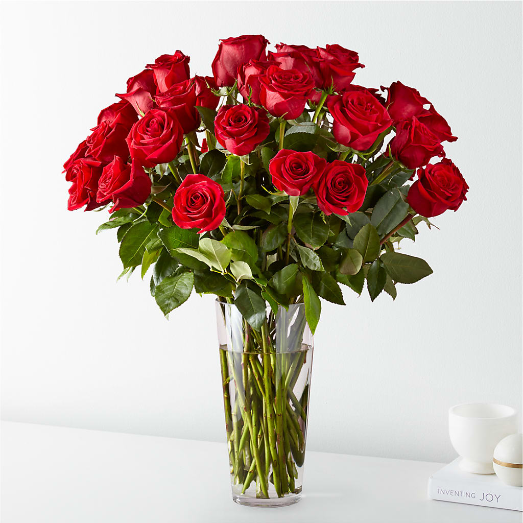 Long Stem Red Rose Bouquet – MARGARITA'S FLOWERS LLC, Pembroke Pines FL