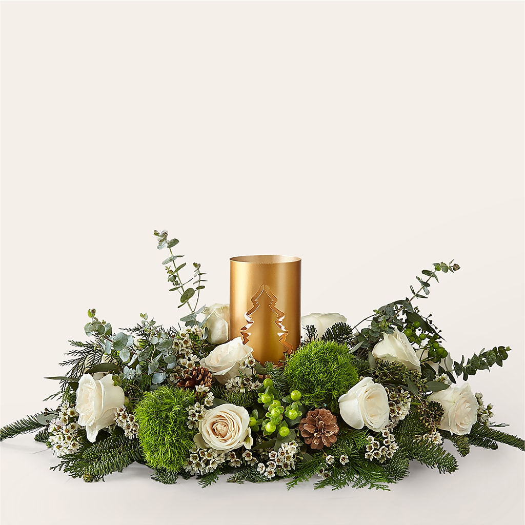 Chestnuts Roasting Centerpiece – MARGARITA'S FLOWERS LLC, Pembroke Pines FL