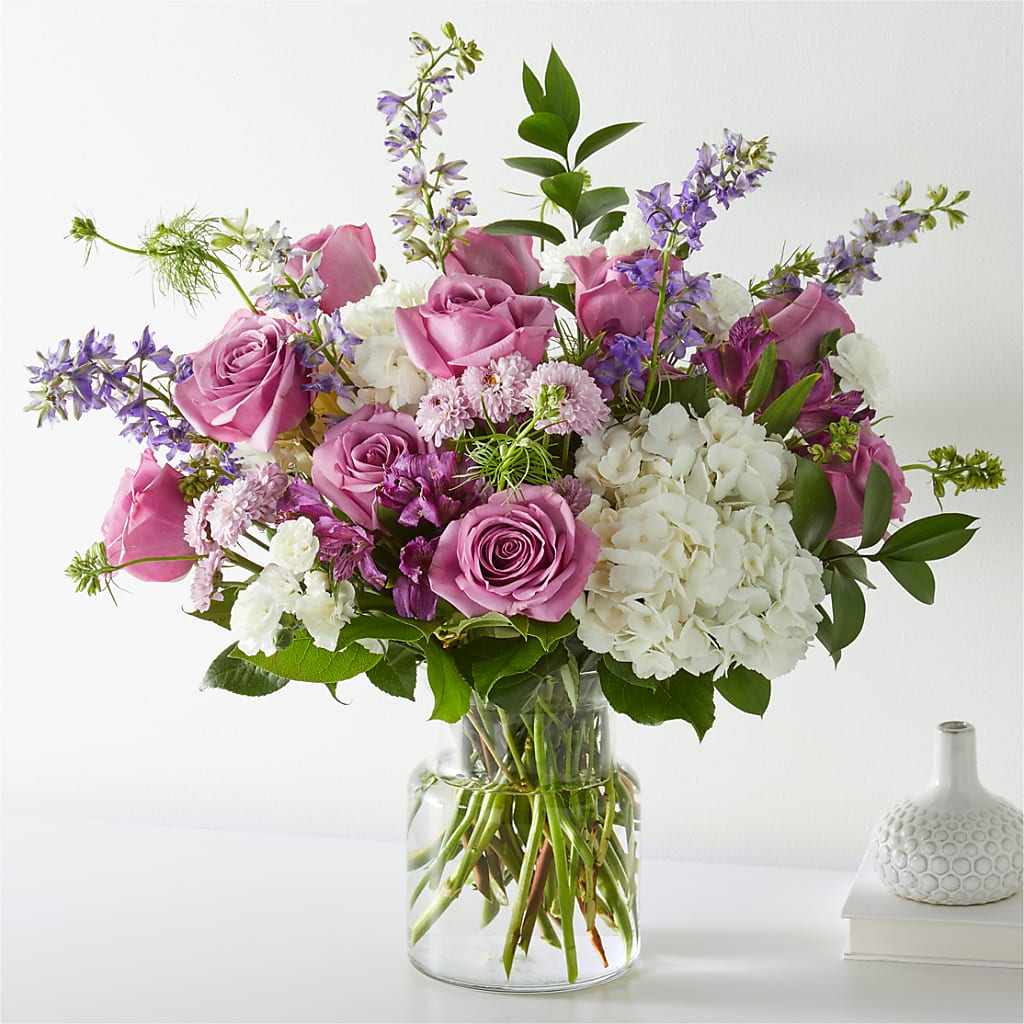 Violet Caress Bouquet – MARGARITA'S FLOWERS LLC, Pembroke Pines FL