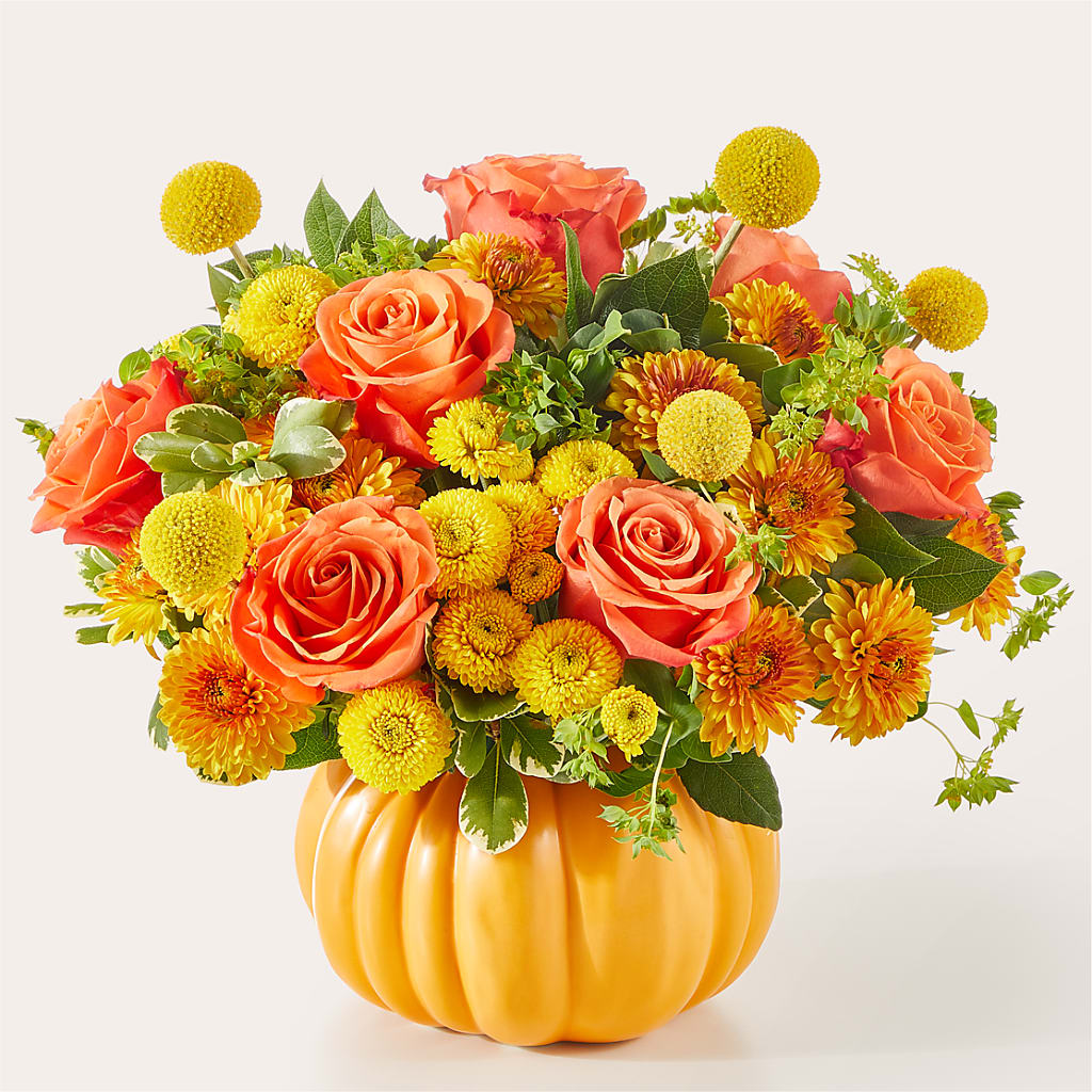 Gourdgeous Pumpkin – MARGARITA'S FLOWERS LLC, Pembroke Pines FL