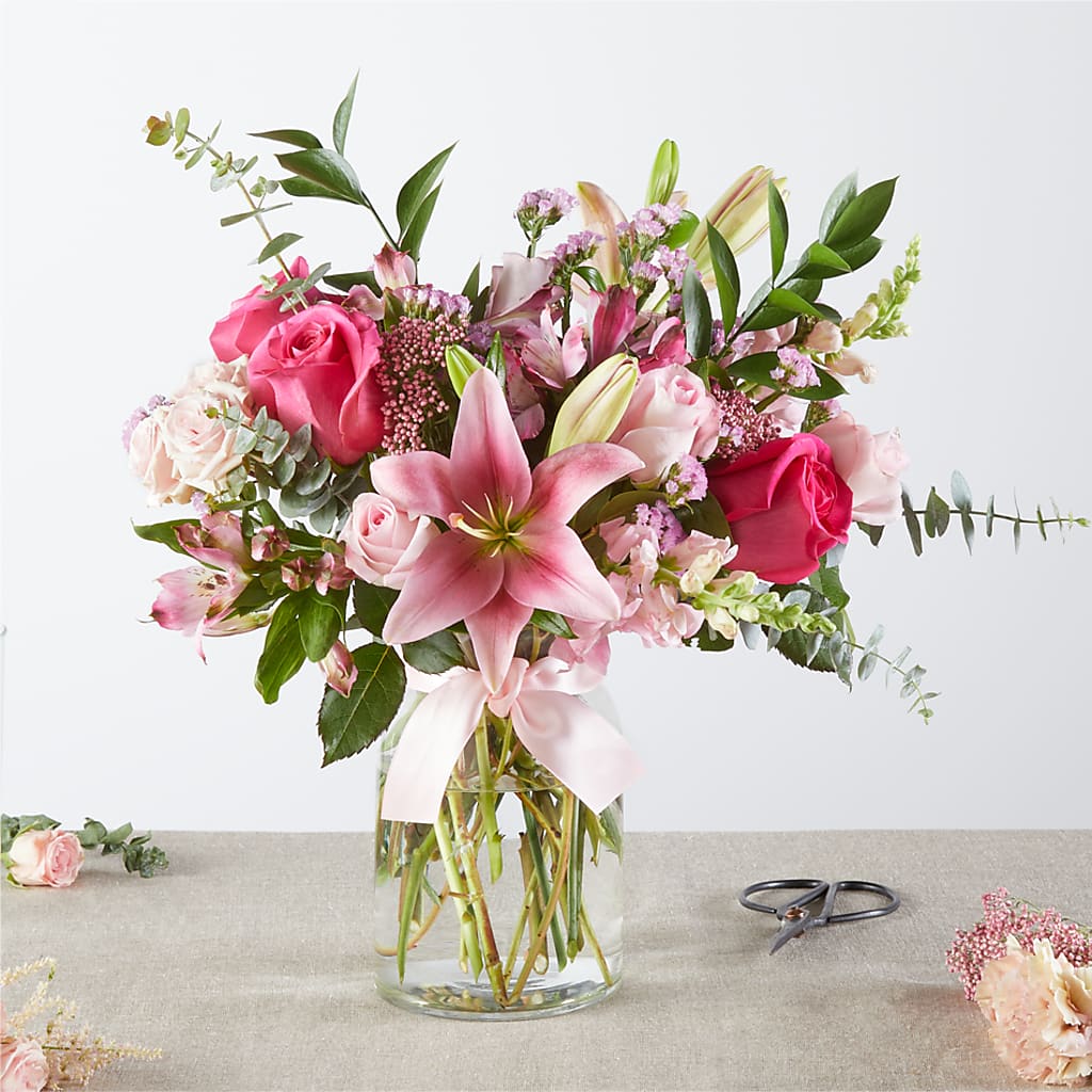 Pink Ribbon - A Florist Original – MARGARITA'S FLOWERS LLC, Pembroke Pines FL