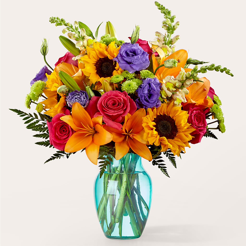 Double Rainbow Bouquet – MARGARITA'S FLOWERS LLC, Pembroke Pines FL