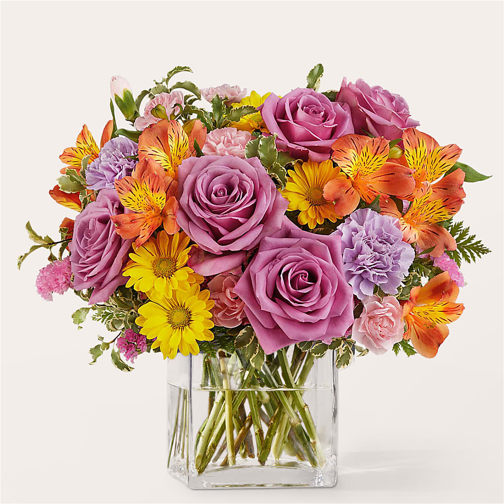 Shades of Happiness Bouquet – MARGARITA'S FLOWERS LLC, Pembroke Pines FL