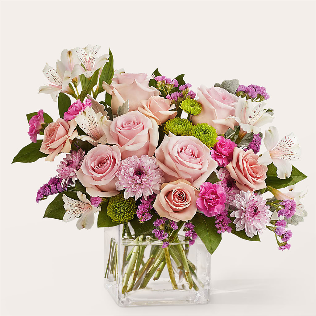 Pink Suede Bouquet – MARGARITA'S FLOWERS LLC, Pembroke Pines FL