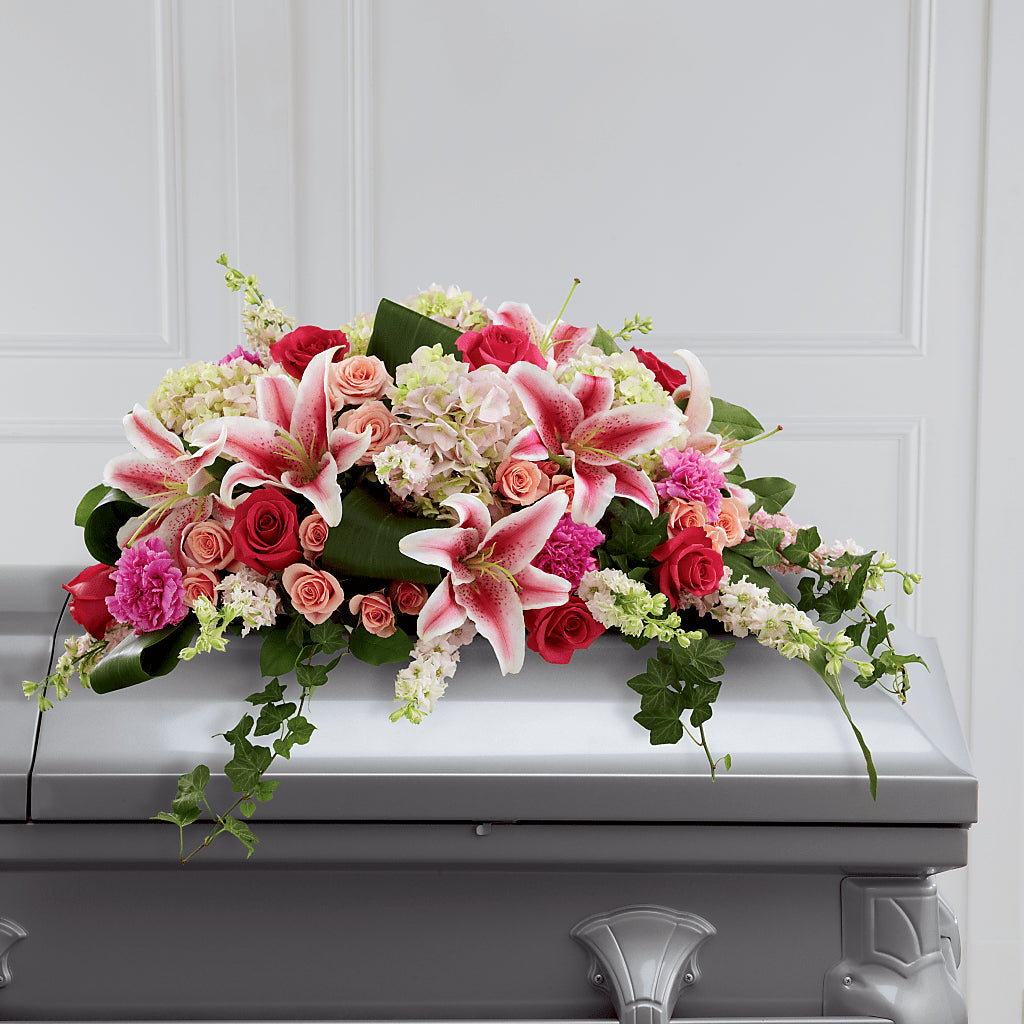 Splendid Grace Casket Spray – MARGARITA'S FLOWERS LLC, Pembroke Pines FL