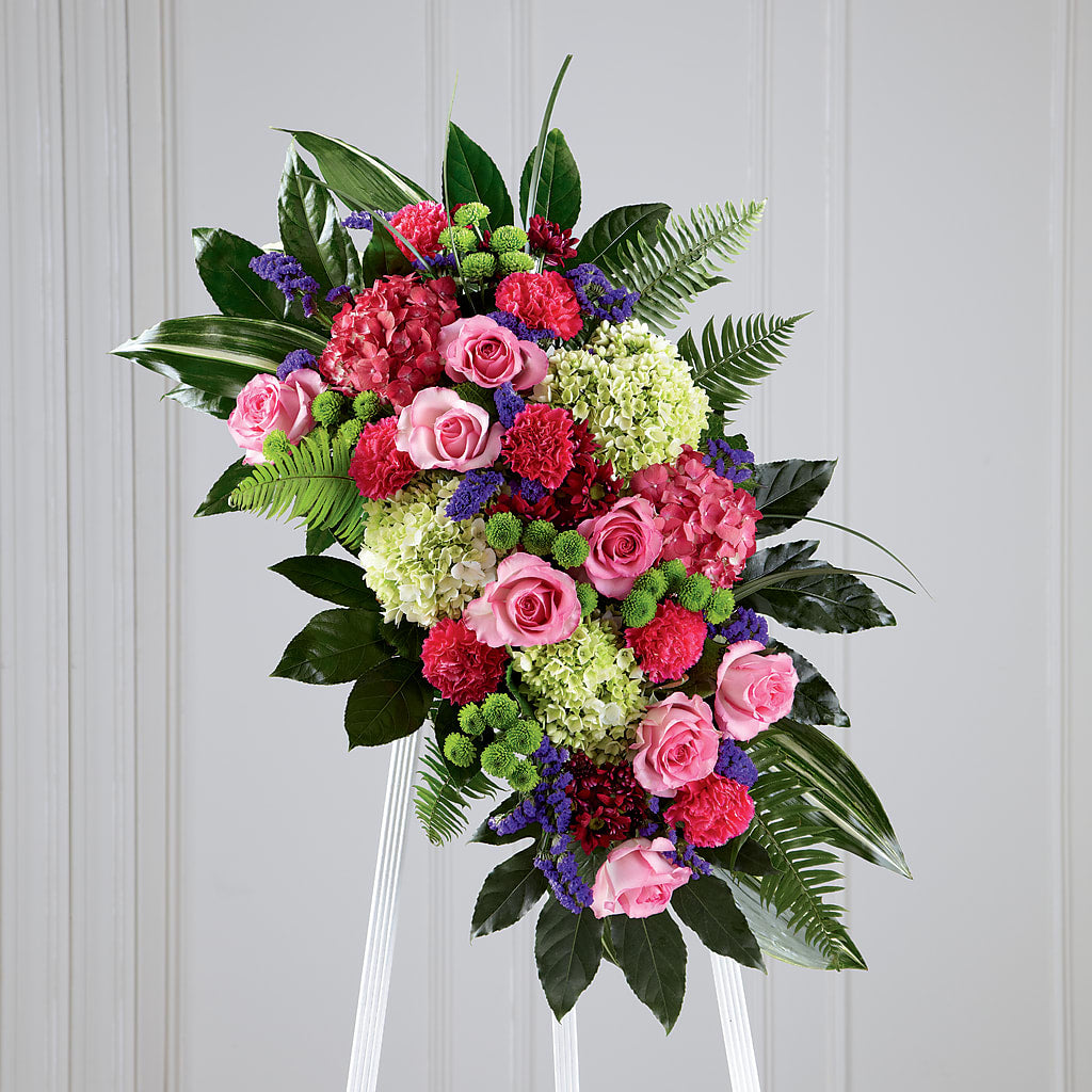 Refreshing Mix Standing Spray – MARGARITA'S FLOWERS LLC, Pembroke Pines FL