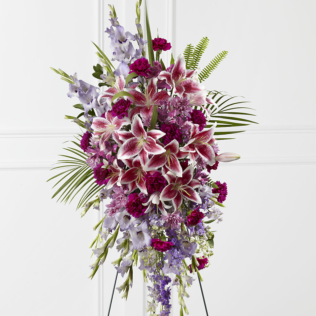 Tender Touch Standing Spray – MARGARITA'S FLOWERS LLC, Pembroke Pines FL