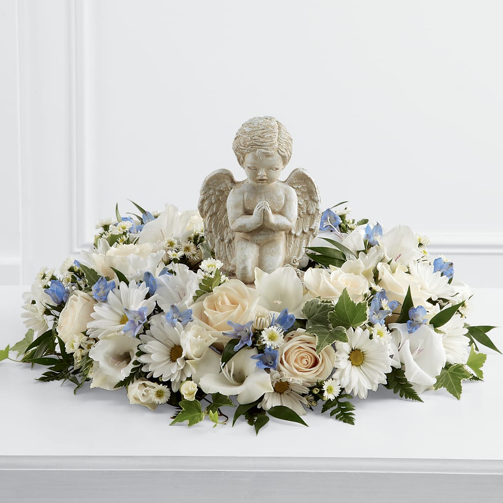Little Angel Ring of Flowers – MARGARITA'S FLOWERS LLC, Pembroke Pines FL