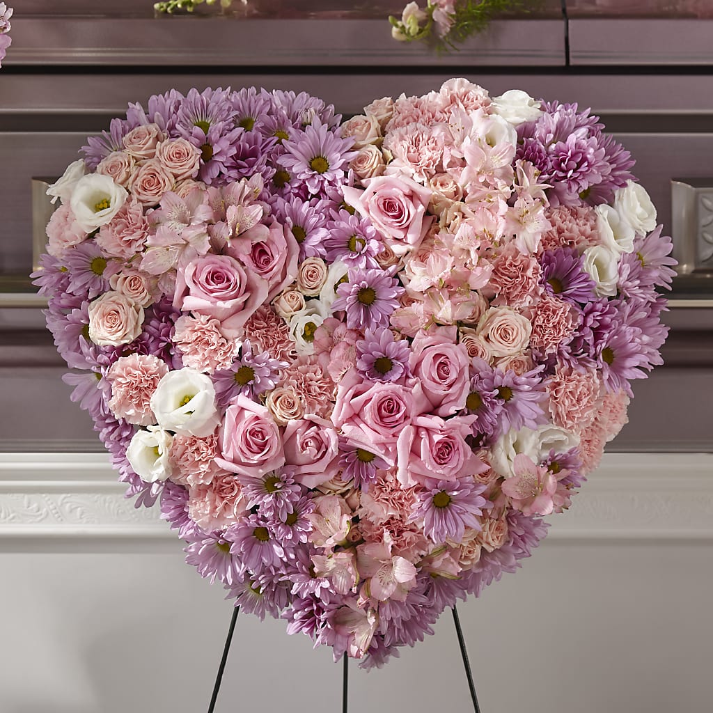 Heaven's Light Heart – MARGARITA'S FLOWERS LLC, Pembroke Pines FL