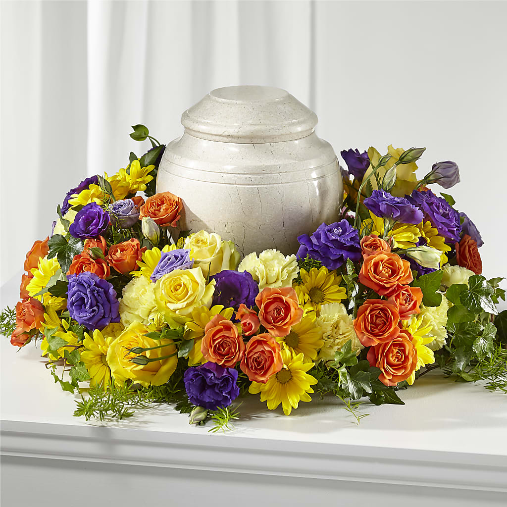 Blossoms of Remembrance Cremation Adornment – MARGARITA'S FLOWERS LLC, Pembroke Pines FL