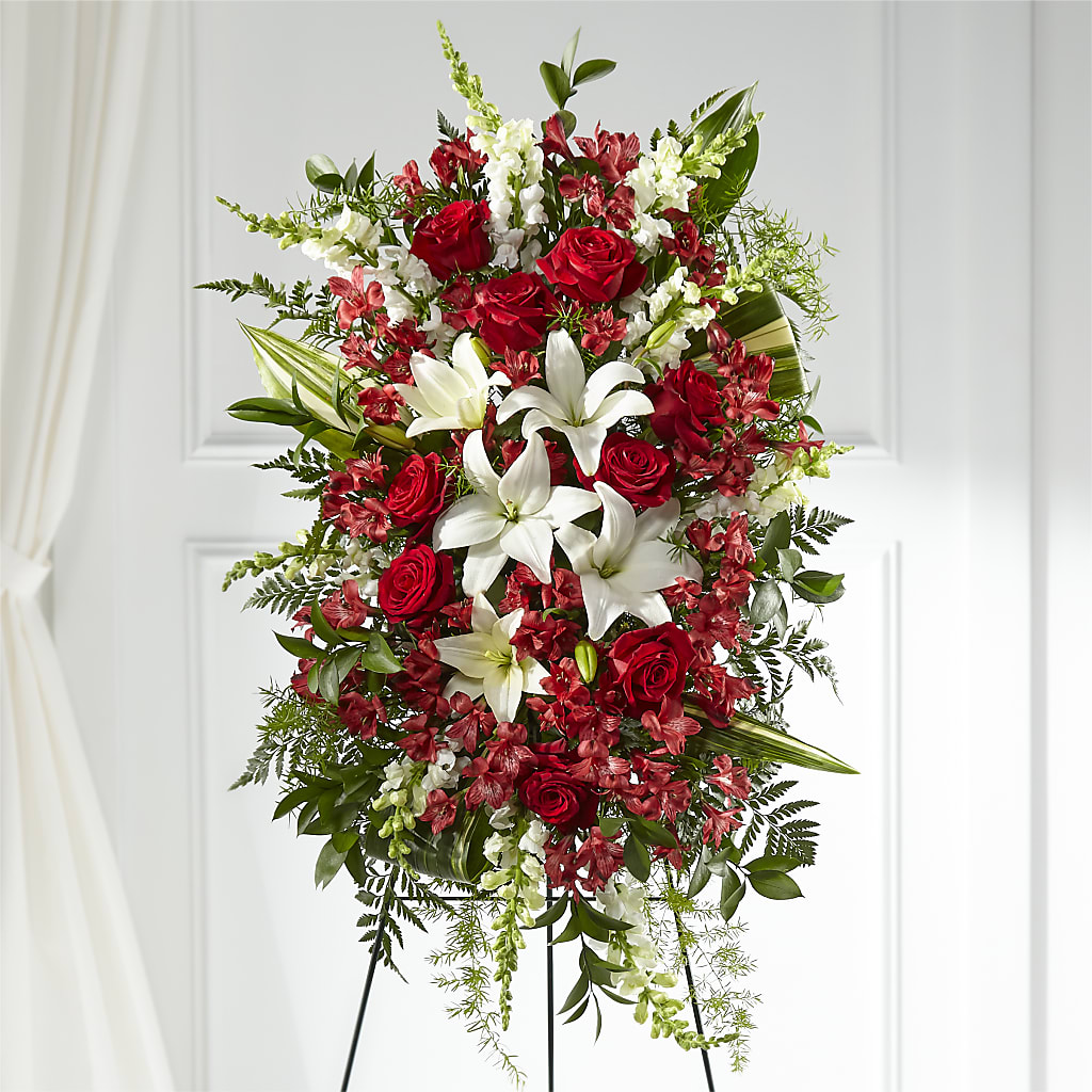 Everlasting Memory Standing Spray – MARGARITA'S FLOWERS LLC, Pembroke Pines FL