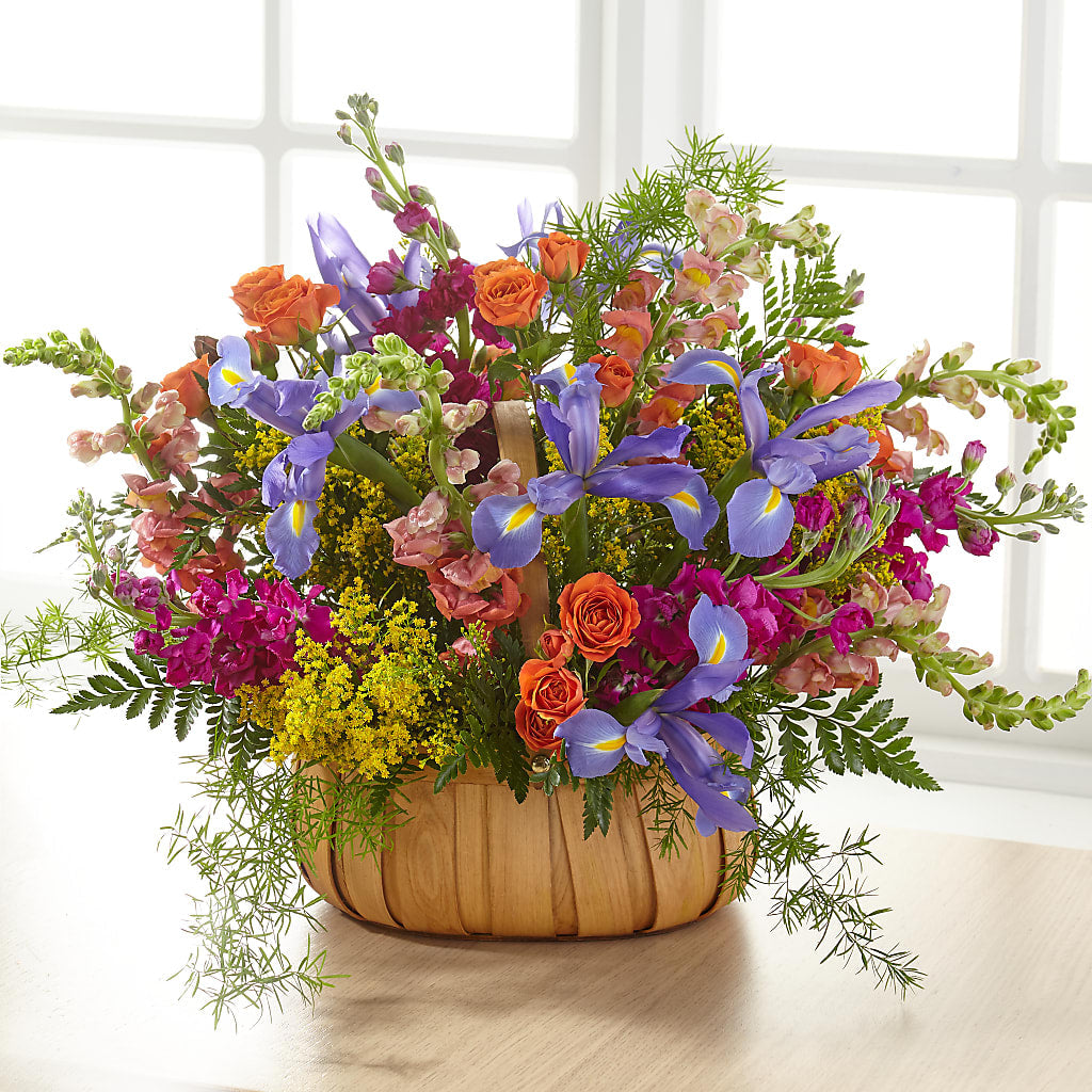 Garden of Life Basket – MARGARITA'S FLOWERS LLC, Pembroke Pines FL
