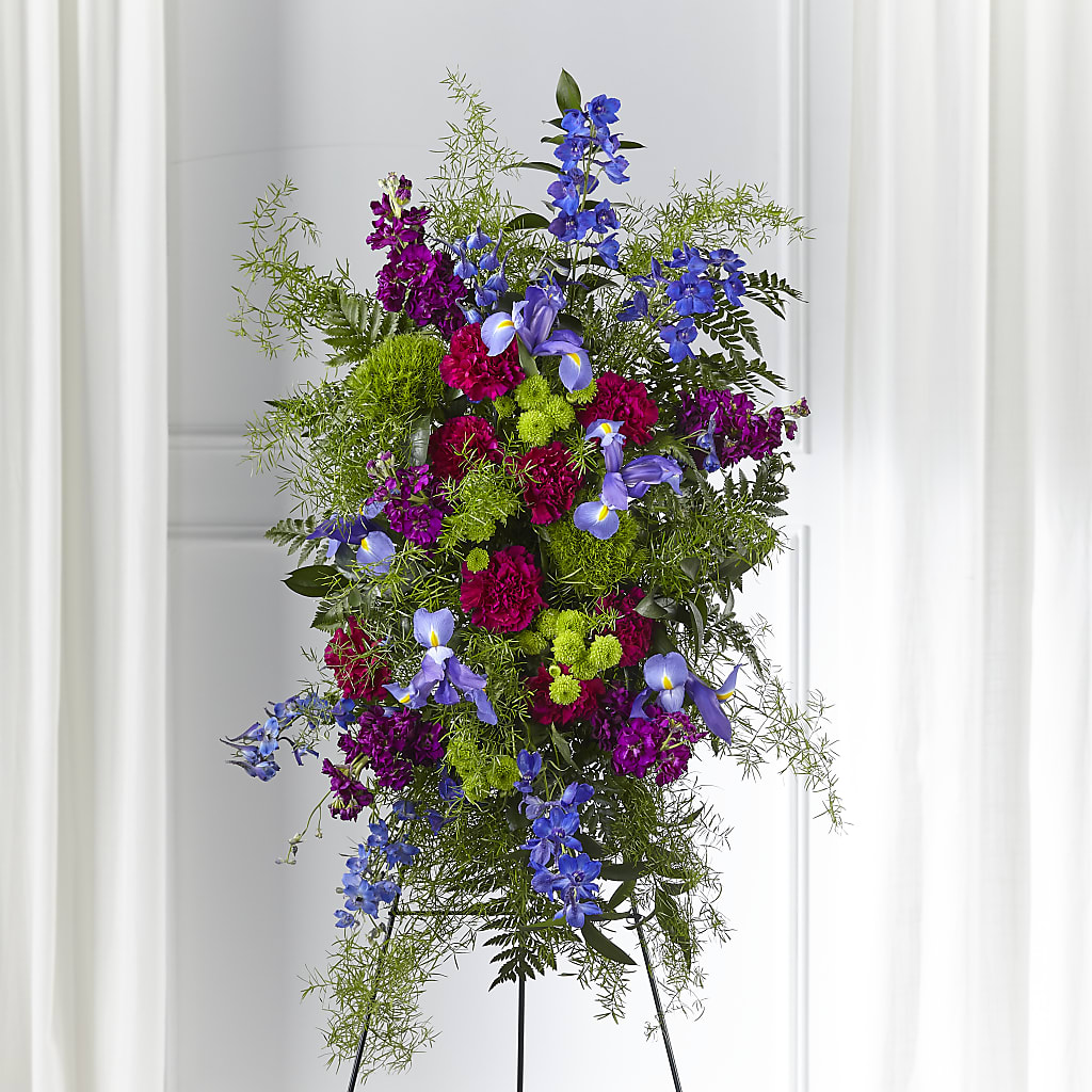 Heavenly Skies Standing Spray – MARGARITA'S FLOWERS LLC, Pembroke Pines FL