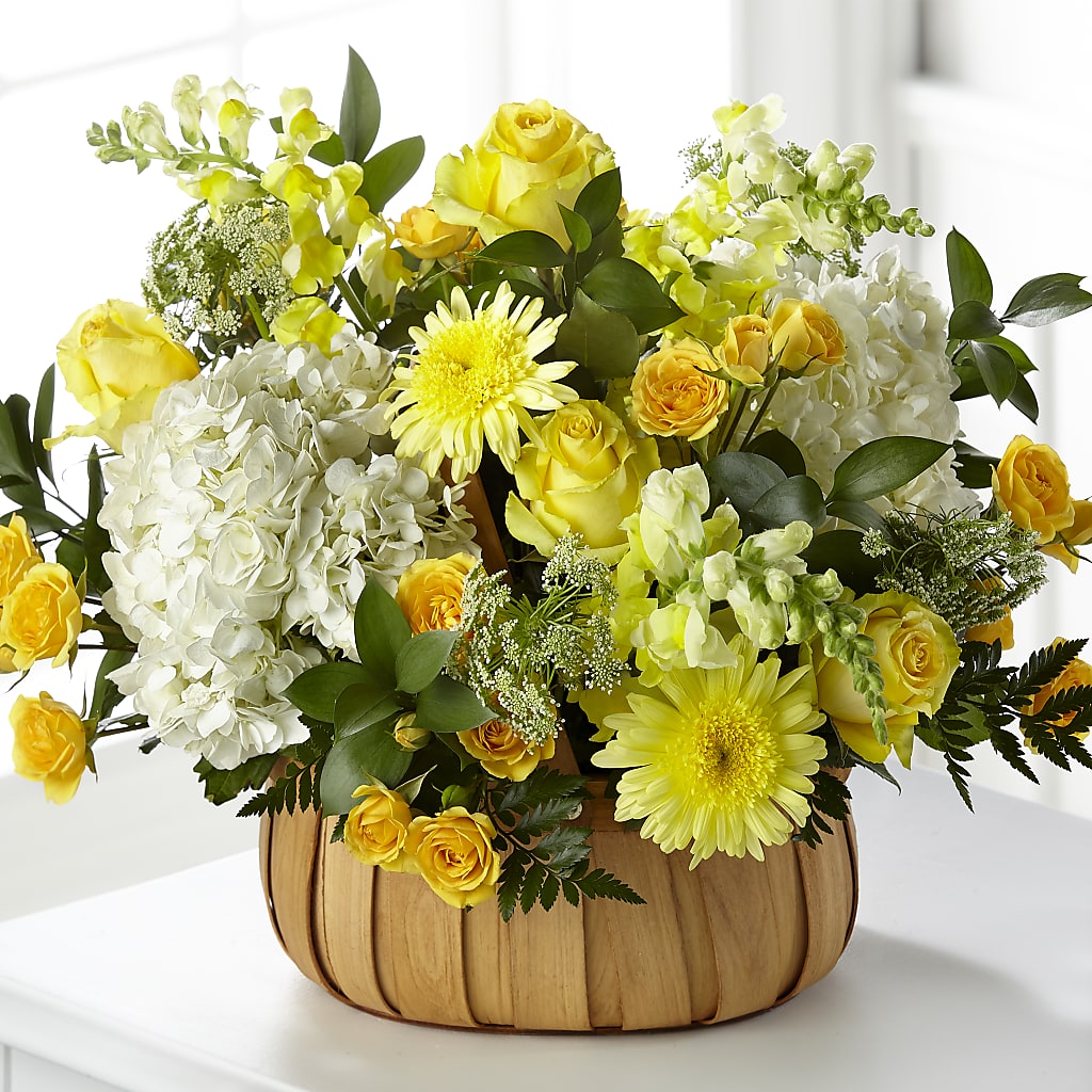 Rustic Remembrance Basket – MARGARITA'S FLOWERS LLC, Pembroke Pines FL