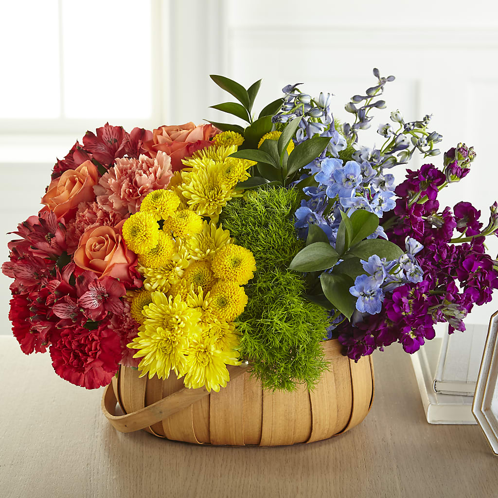 Prideful Basket – MARGARITA'S FLOWERS LLC, Pembroke Pines FL