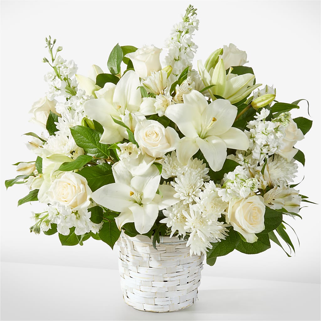 Peaceful Reflections Arrangement – MARGARITA'S FLOWERS LLC, Pembroke Pines FL