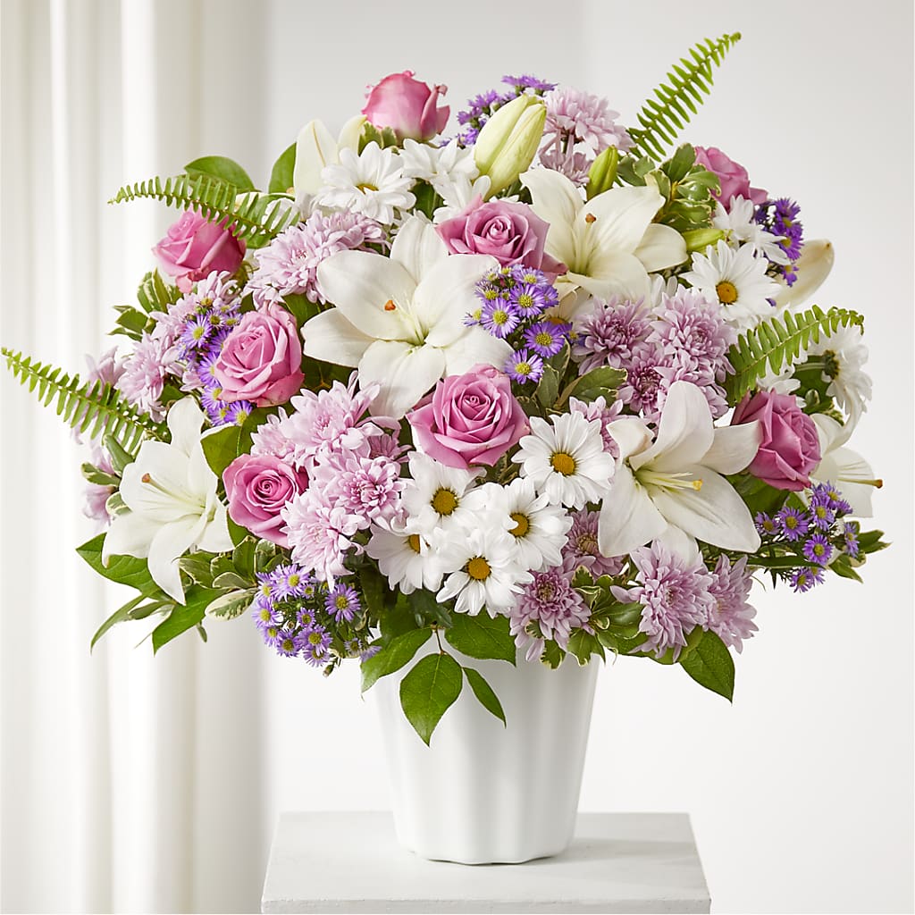 Warmest Thoughts Tabletop Basket – MARGARITA'S FLOWERS LLC, Pembroke Pines FL