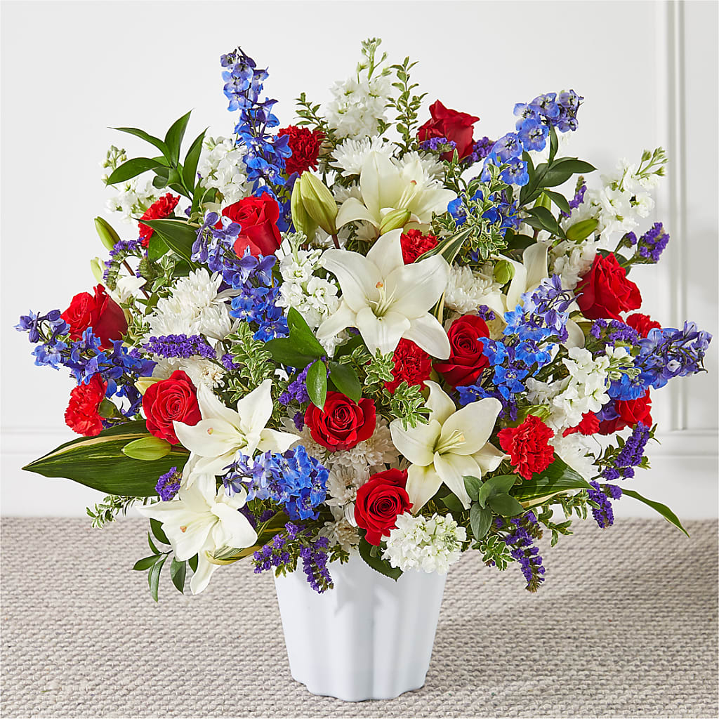 Consoled Floor Basket – MARGARITA'S FLOWERS LLC, Pembroke Pines FL