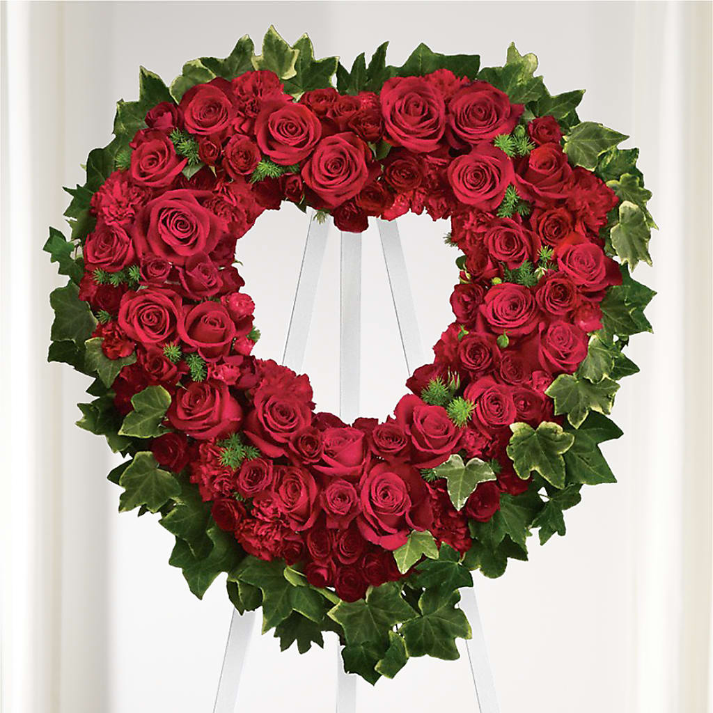 Wholehearted Standing Spray – MARGARITA'S FLOWERS LLC, Pembroke Pines FL