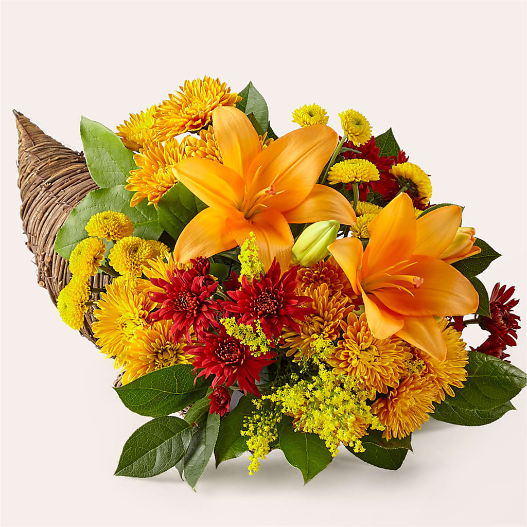 Feast of Color Cornucopia – MARGARITA'S FLOWERS LLC, Pembroke Pines FL