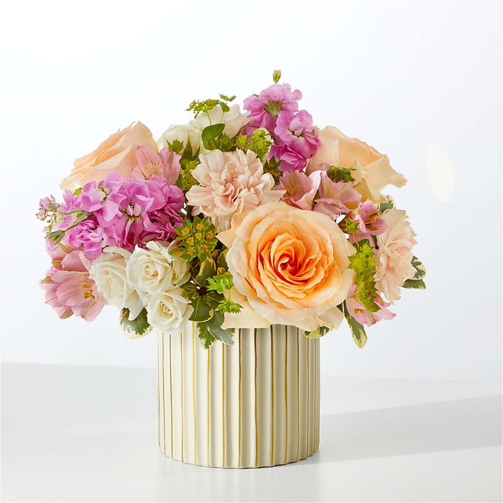 Paradise Bouquet with Ivory Vase – MARGARITA'S FLOWERS LLC, Pembroke Pines FL