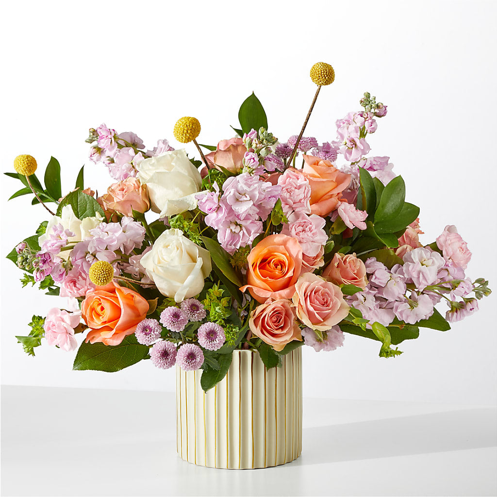 French Market Bouquet with Ivory Vase – MARGARITA'S FLOWERS LLC, Pembroke Pines FL