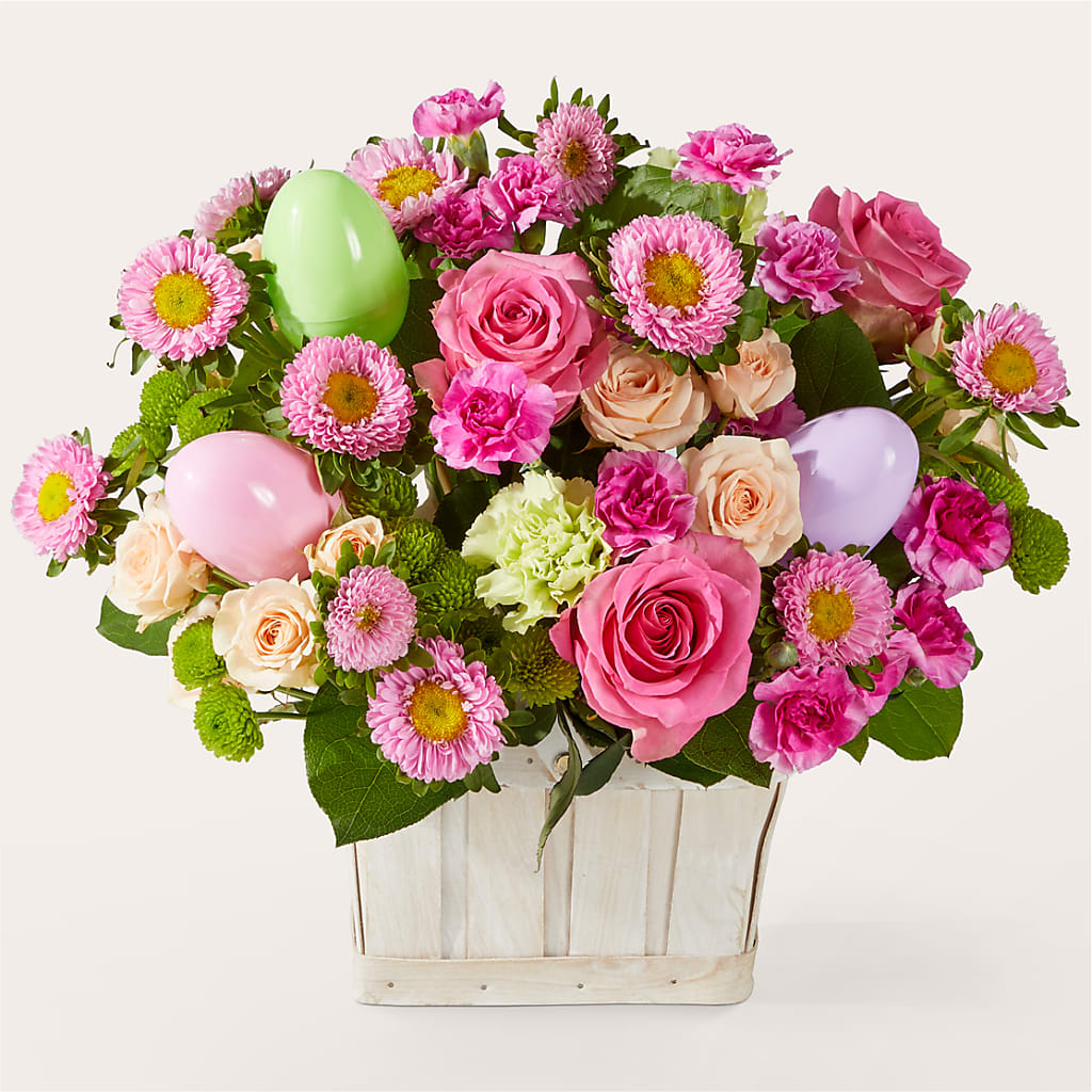 Get Eggcited Basket – MARGARITA'S FLOWERS LLC, Pembroke Pines FL