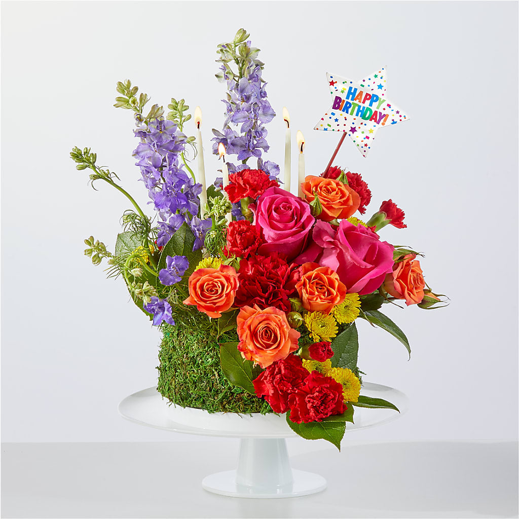 Best Year Yet Floral Cake – MARGARITA'S FLOWERS LLC, Pembroke Pines FL