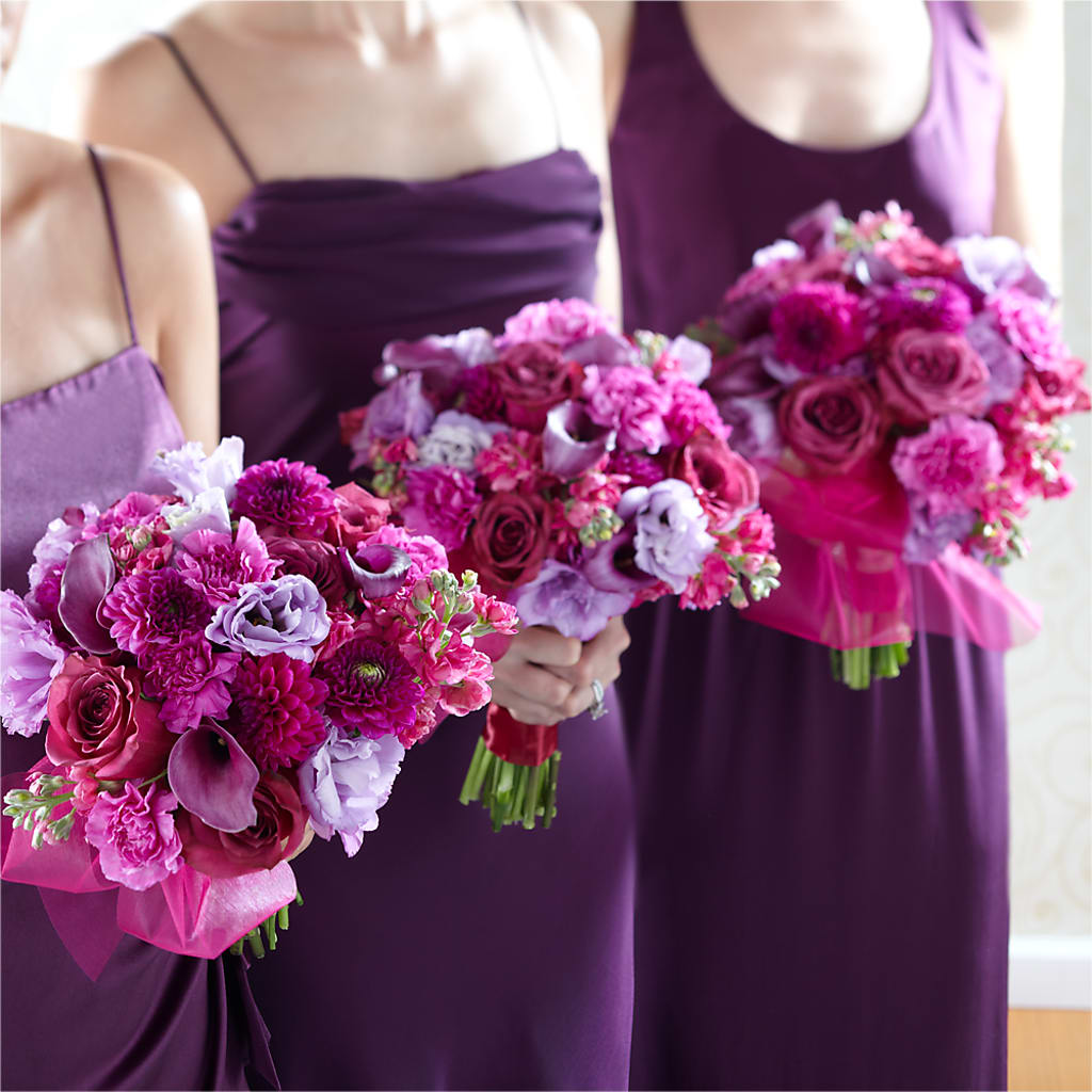 Bridesmaid's Garden Bouquet – MARGARITA'S FLOWERS LLC, Pembroke Pines FL
