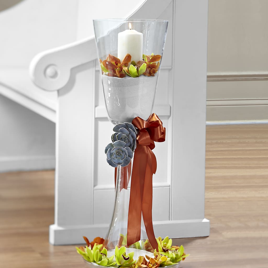 Matrimony Pew Decor – MARGARITA'S FLOWERS LLC, Pembroke Pines FL
