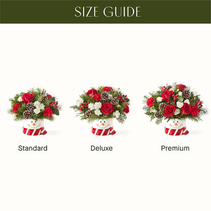 Jolly Snowman Bouquet – MARGARITA'S FLOWERS LLC, Pembroke Pines FL