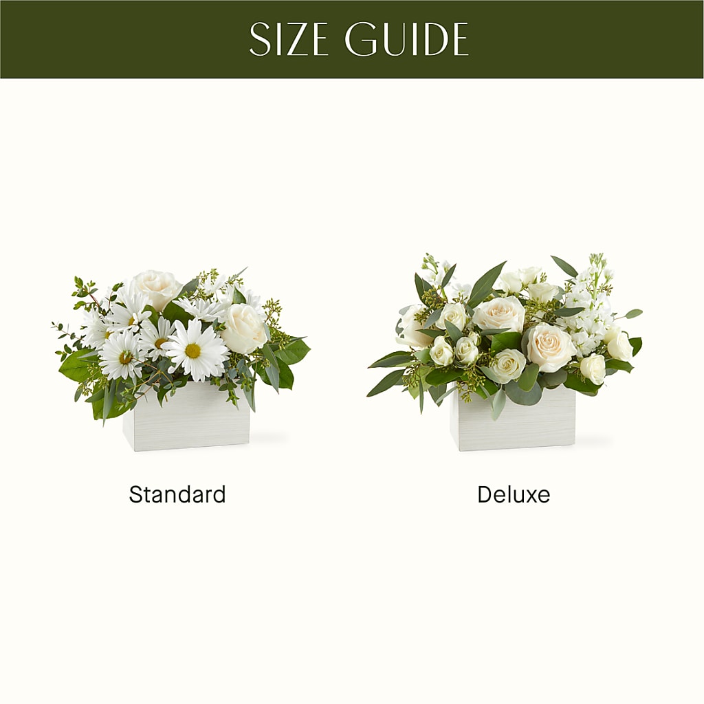 Fresh Linen Box Bouquet – MARGARITA'S FLOWERS LLC, Pembroke Pines FL