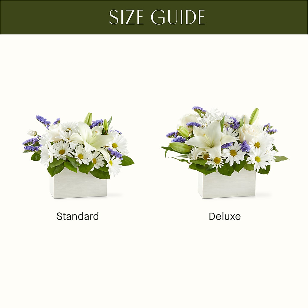 Beyond Blue Box Bouquet – MARGARITA'S FLOWERS LLC, Pembroke Pines FL
