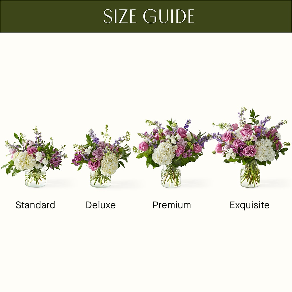 Violet Caress Bouquet – MARGARITA'S FLOWERS LLC, Pembroke Pines FL