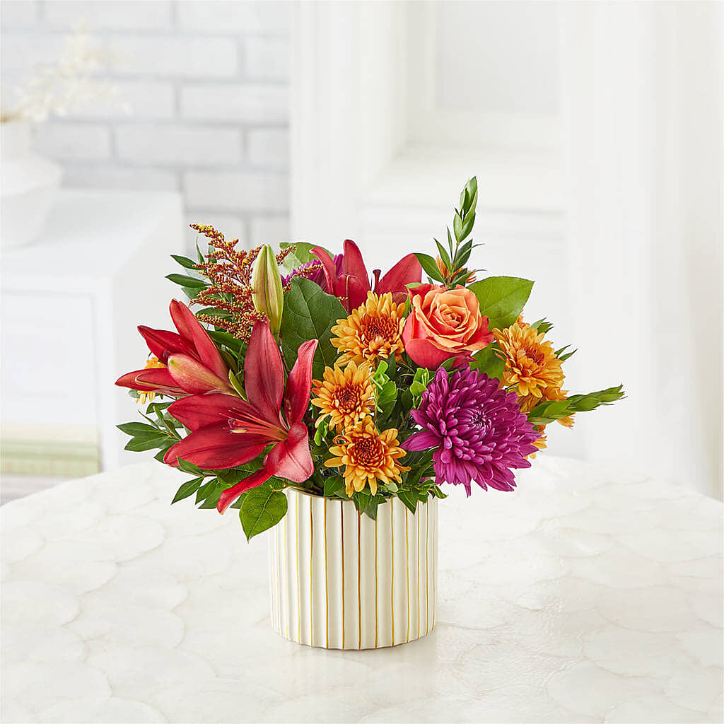 Burgundy Landscape Bouquet – MARGARITA'S FLOWERS LLC, Pembroke Pines FL