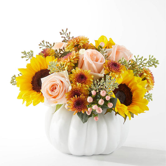 Pumpkin to Talk About Bouquet – MARGARITA'S FLOWERS LLC, Pembroke Pines FL