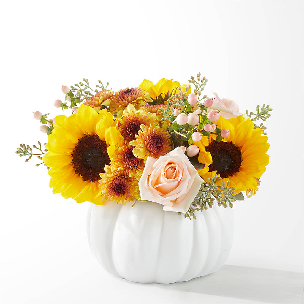 Pumpkin to Talk About Bouquet – MARGARITA'S FLOWERS LLC, Pembroke Pines FL