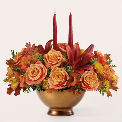 Harvest Table Centerpiece – MARGARITA'S FLOWERS LLC, Pembroke Pines FL
