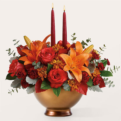 Fruits of Fall Centerpiece – MARGARITA'S FLOWERS LLC, Pembroke Pines FL