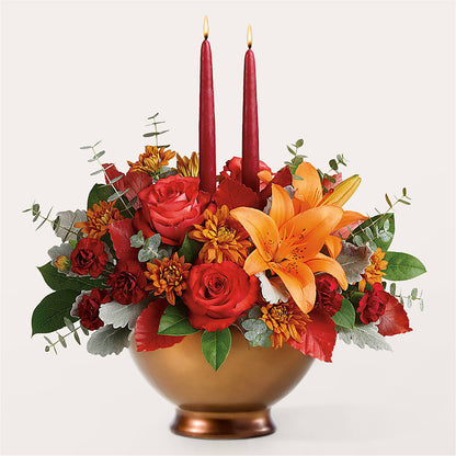 Fruits of Fall Centerpiece – MARGARITA'S FLOWERS LLC, Pembroke Pines FL