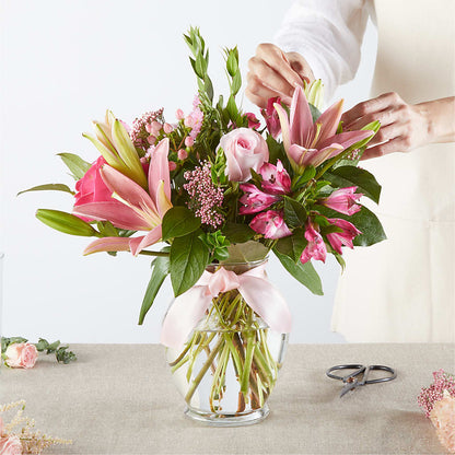 Pink Ribbon - A Florist Original – MARGARITA'S FLOWERS LLC, Pembroke Pines FL