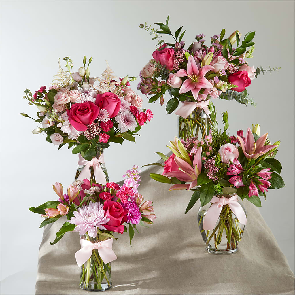 Pink Ribbon - A Florist Original – MARGARITA'S FLOWERS LLC, Pembroke Pines FL