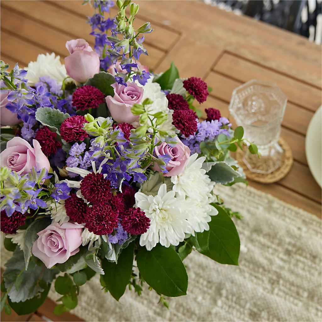 Violet Frost Bouquet – MARGARITA'S FLOWERS LLC, Pembroke Pines FL