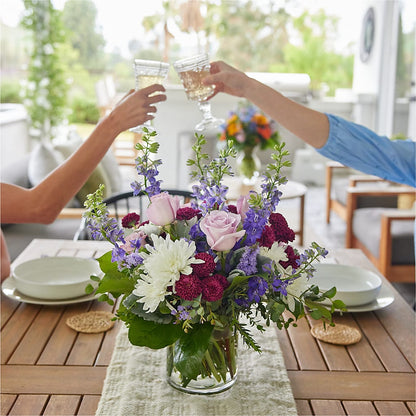 Violet Frost Bouquet – MARGARITA'S FLOWERS LLC, Pembroke Pines FL