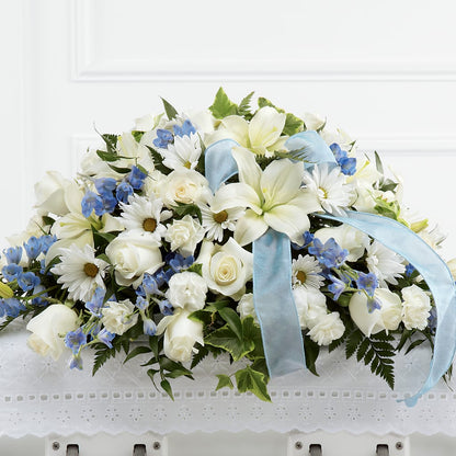 Tender Treasure Casket Spray – MARGARITA'S FLOWERS LLC, Pembroke Pines FL