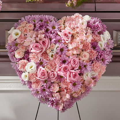 Heaven's Light Heart – MARGARITA'S FLOWERS LLC, Pembroke Pines FL