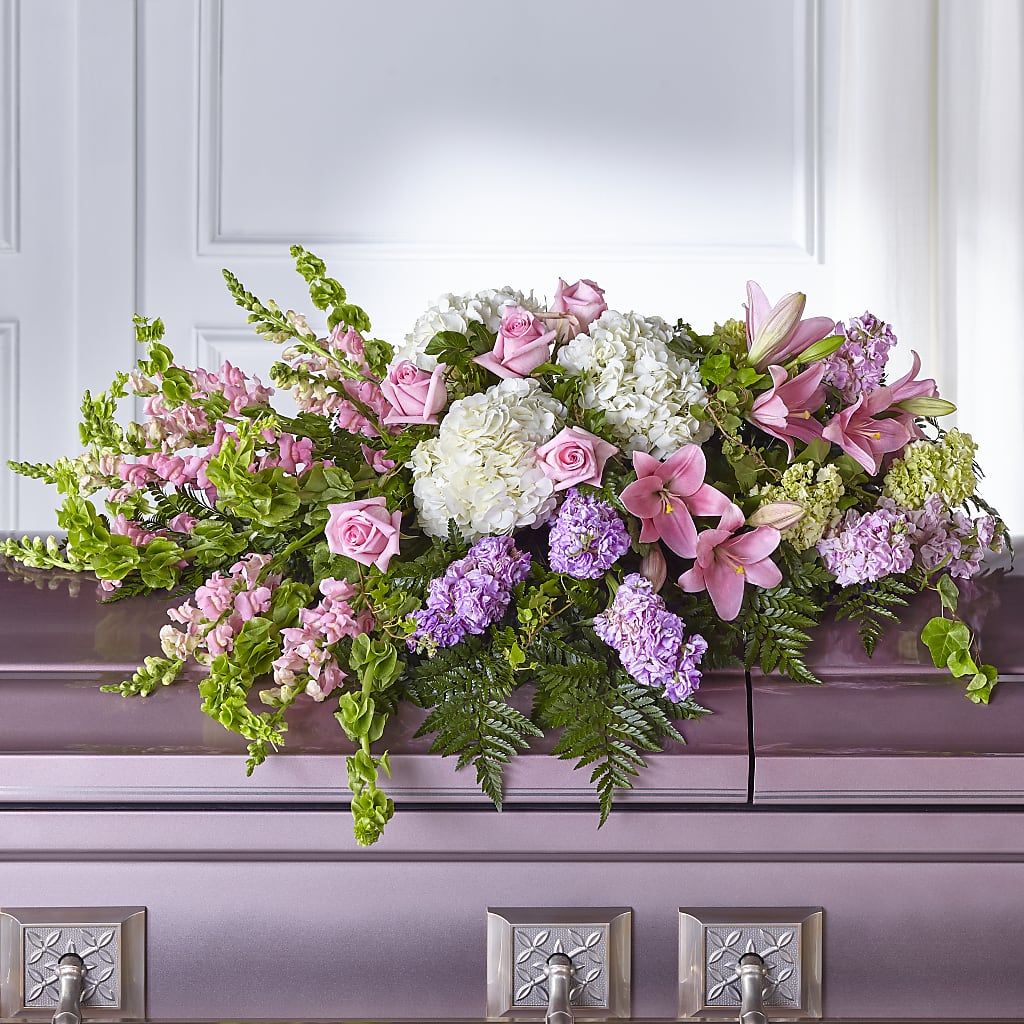 Life's Gratitude Casket Spray – MARGARITA'S FLOWERS LLC, Pembroke Pines FL