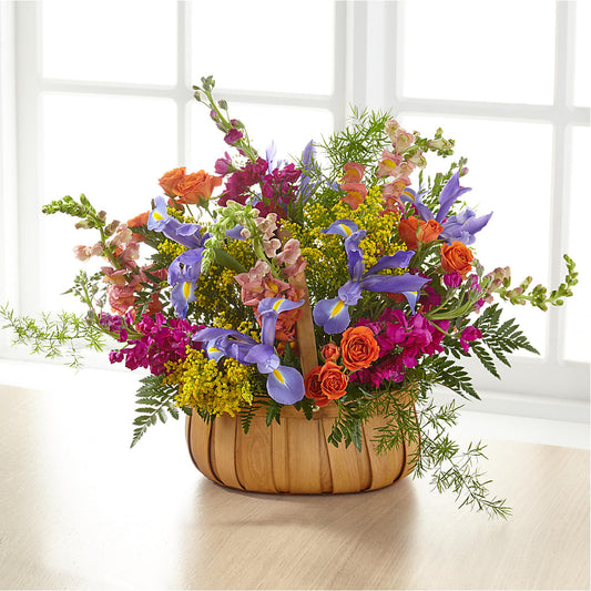 Garden of Life Basket – MARGARITA'S FLOWERS LLC, Pembroke Pines FL