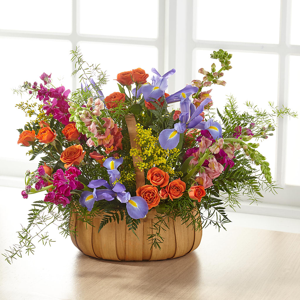 Garden of Life Basket – MARGARITA'S FLOWERS LLC, Pembroke Pines FL